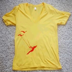NWOT Bansky inspired tee